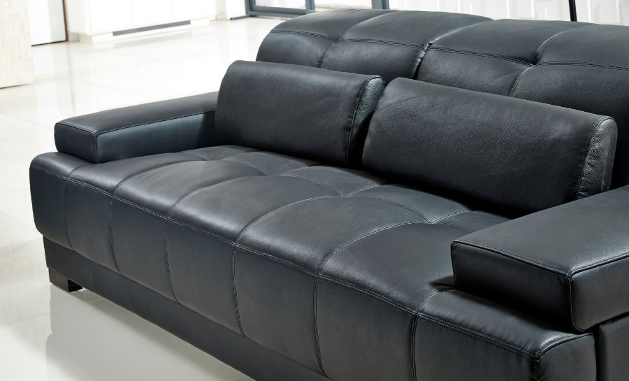 Mayo 3 Seater Leather Sofa